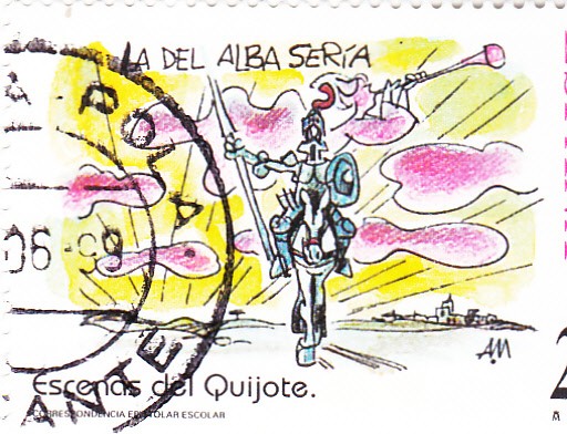 Escenas del Quijote-LA DEL ALBA SERIA     (H)