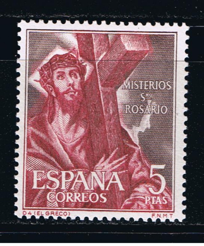 Edifil  1471  Misterio del Santo Rosario.  