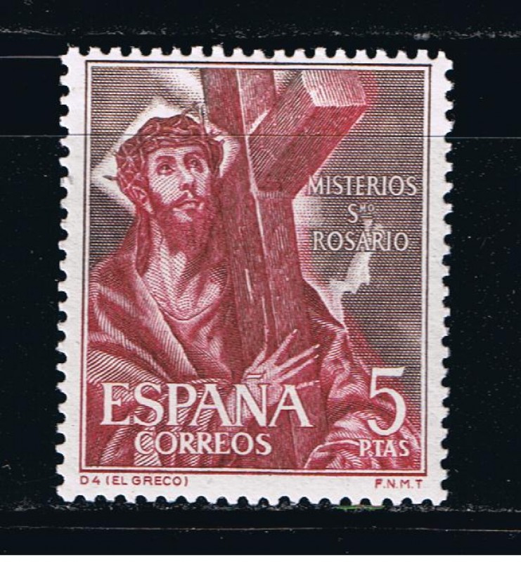 Edifil  1471  Misterio del Santo Rosario.  