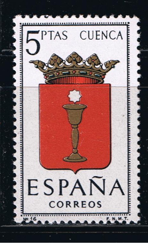 Edifil  1484  Escudos de las capitales de provincias españolas.  