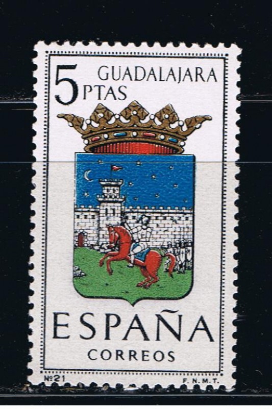 Edifil  1489  Escudos de las capitales de provincias españolas.  