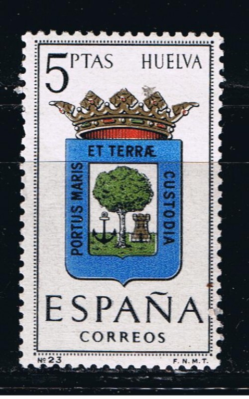 Edifil  1491  Escudos de las capitales de provincias españolas.  