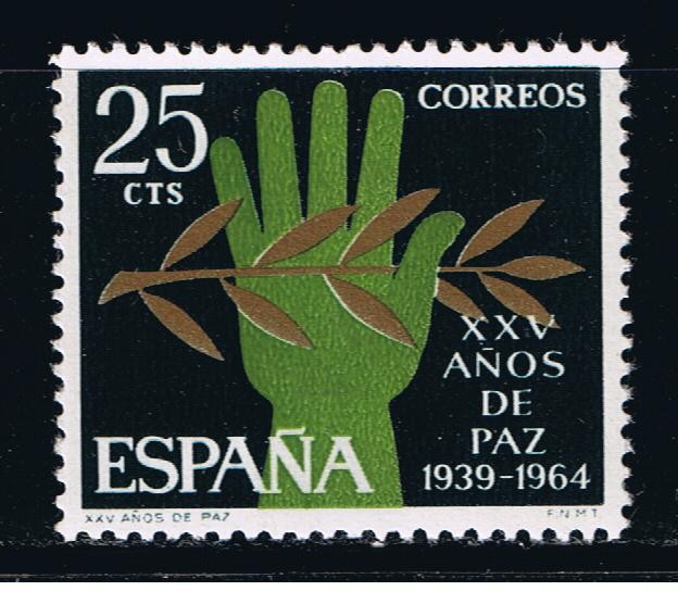 Edifil  1576  XXV años de Paz Española. 