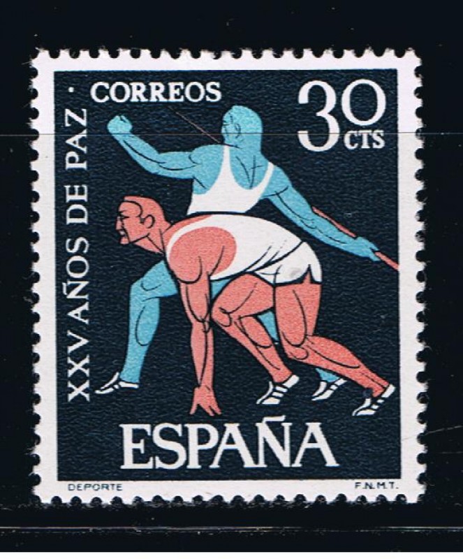 Edifil  1577  XXV años de Paz Española. 