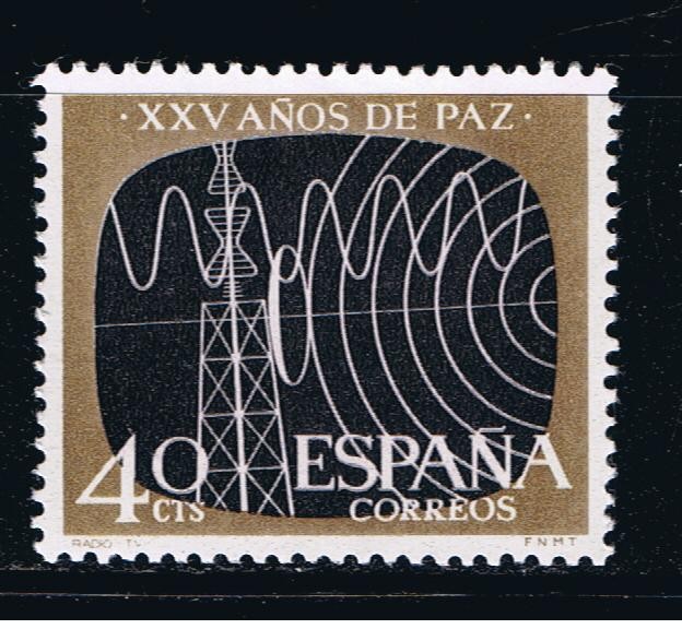 Edifil  1578  XXV años de Paz Española. 