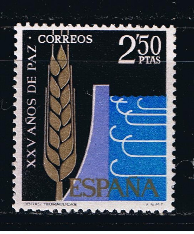 Edifil  1585  XXV años de Paz Española. 