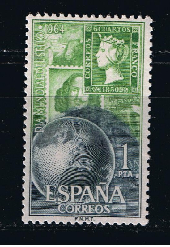 Edifil  1596  Día Mundial del Sello.  