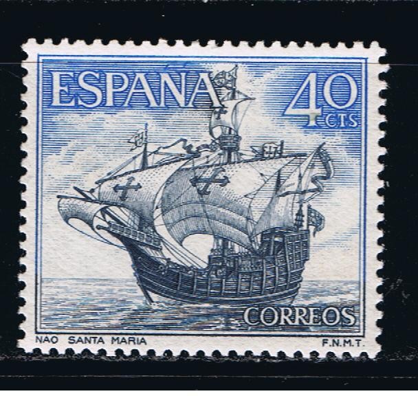 Edifil  1601  Homenaje a la Marina Española.  