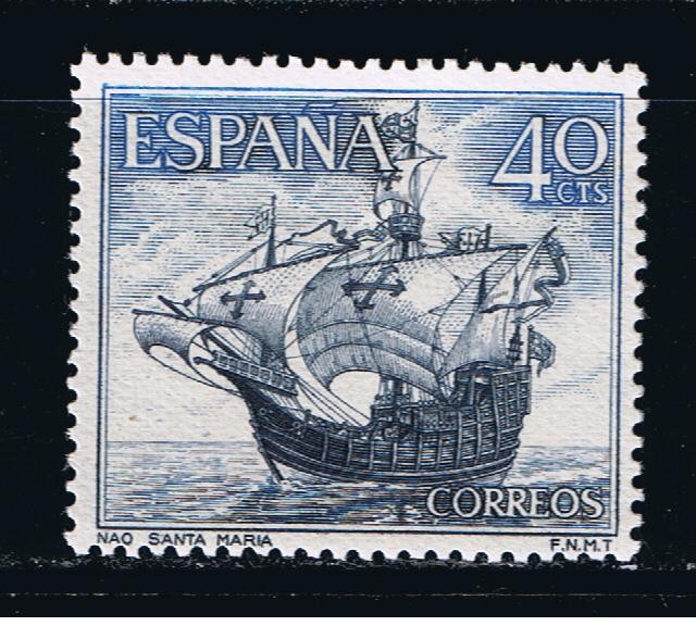 Edifil  1601  Homenaje a la Marina Española.  