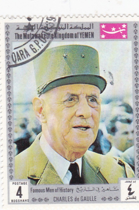 Hombres Famosos de la Historia-  CHARLES de GAULLE