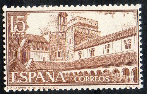 1250- Monasterio de Nuestra Señora de Gudalupe. Claustro.