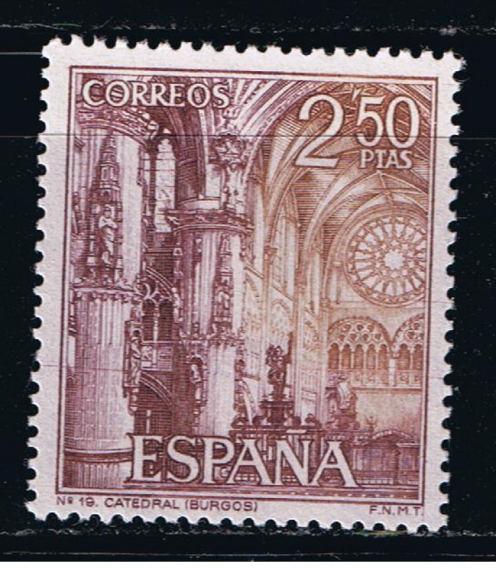 Edifil  1649  Serie Turística.  