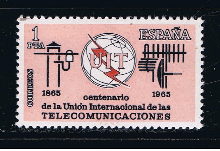 Edifil  1670  Centenario de la Unión Internacional de las Telecomunicaciones.  · Dibujos alusivos. 