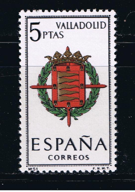 Edifil  1698  Escudos de las capitales de provincia españolas y de España.  