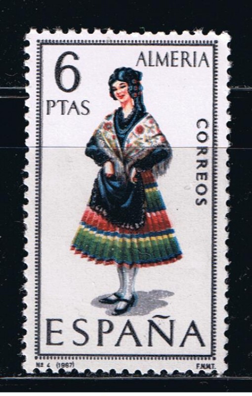 Edifil  1770  Trajes típicos españoles.  