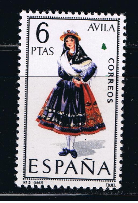 Edifil  1771  Trajes típicos españoles.  