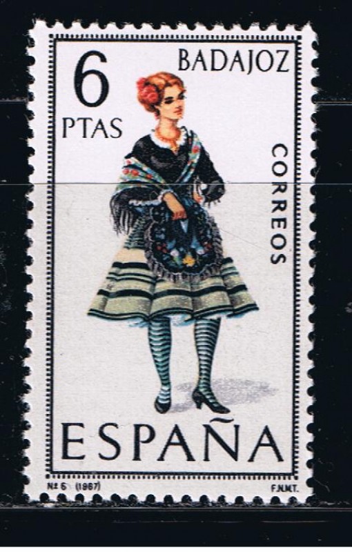 Edifil  1772  Trajes típicos españoles.  