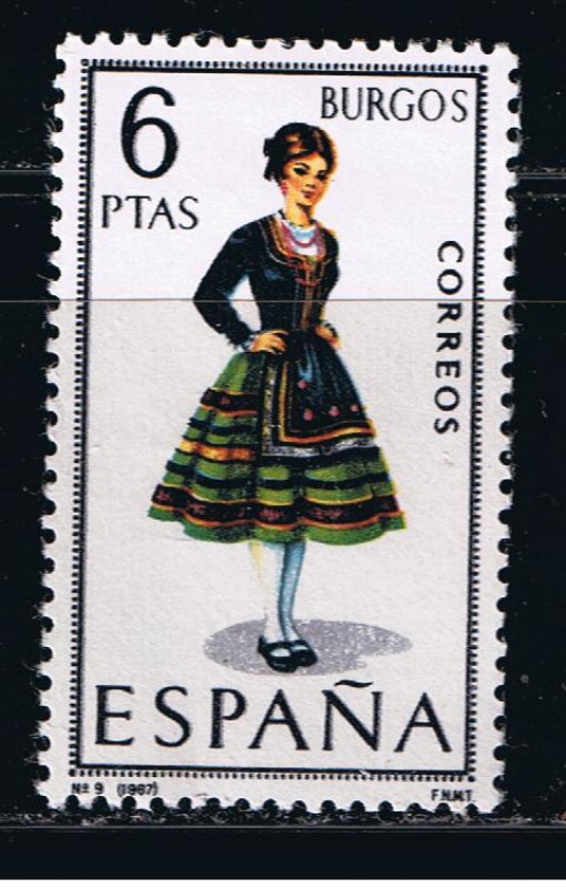 Edifil  1775  Trajes típicos españoles.  