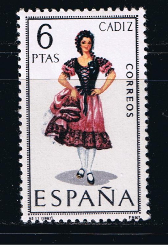 Edifil  1777  Trajes típicos españoles.  