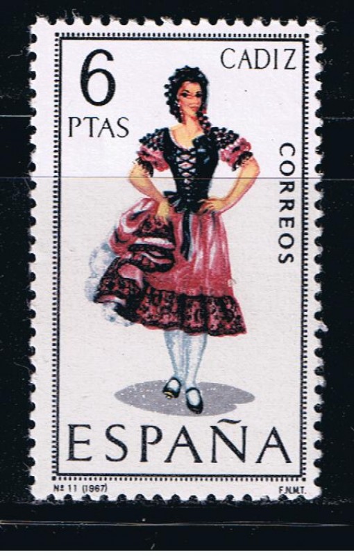 Edifil  1777  Trajes típicos españoles.  