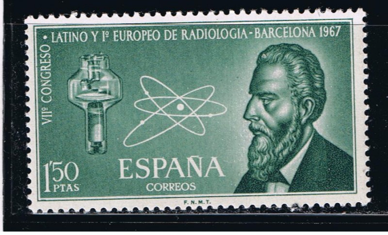 Edifil  1790  VIII Congreso Latino y I Euro-pero de Radiología en Barcelona.  