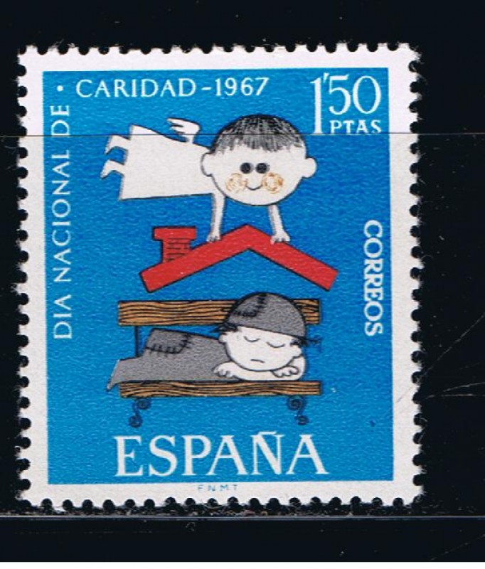 Edifil  1801  Pro ·Cáritas · española.  