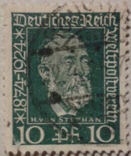 h.von stethan deutfches reich 1874- 1924