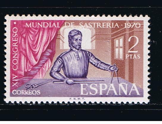 Edifil  1988  XIV Congreso Mundial de Sastrería.  