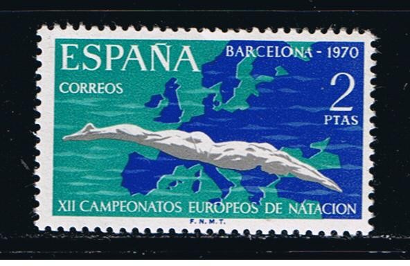 Edifil  1989  XII Campeonatos europeos de natación, saltos y waterpolo.  