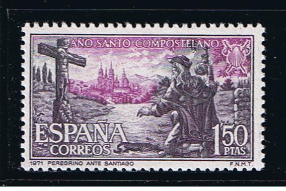 Edifil  2064  Año Santo Compostelano.  