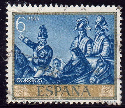 1968 Mariano Fortuny. Reina Cristina - Edifil:1863