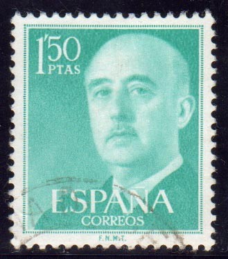 1955-56 General Franco - Edifil:1155