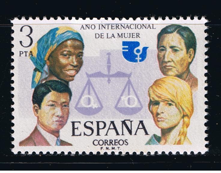 Edifil  2264  Año Internacional de la Mujer.  