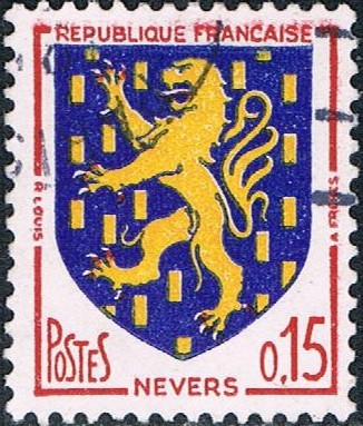 ESCUDOS DE PROVINCIAS 1962-65. NEVERS. Y&T Nº 1354