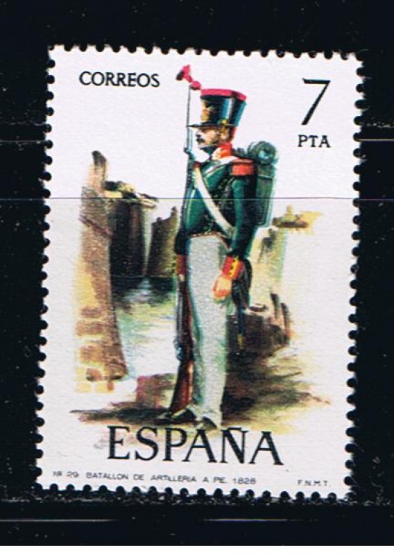 Edifil  2353  Uniformes militares.  