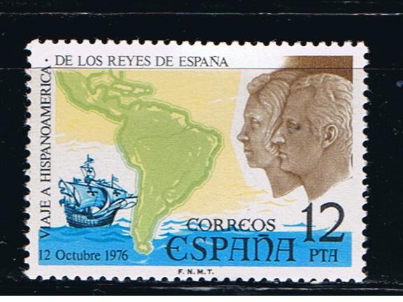 Edifil  2370  Viaje a Hispanoamérica de los Reyes de España.  