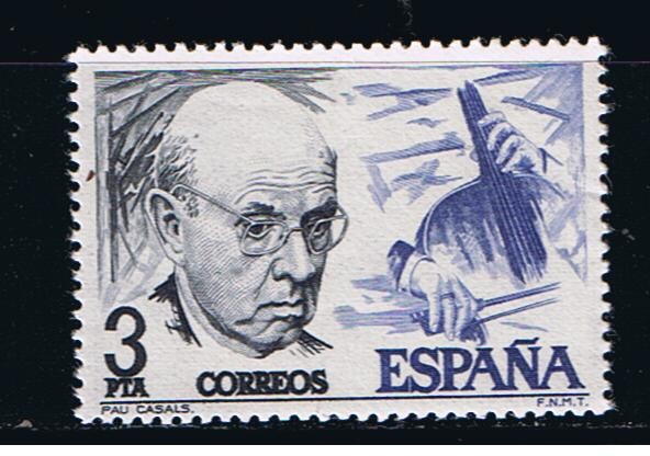 Edifil  2379  Centenario del nacimiento de Pau Casals y Manuel de Falla.  