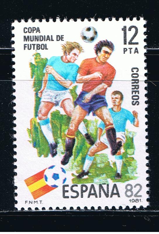 Edifil  2613  Copa Mundial de Fútbol, España´82   