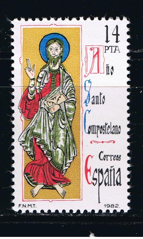 Edifil  2649  Año Santo Compostelano.  