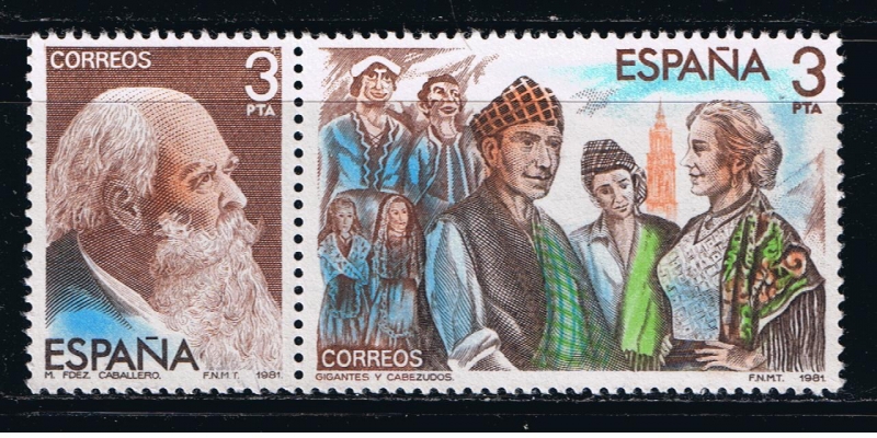 Edifil  2651-52  Maestros de la Zarzuela.   