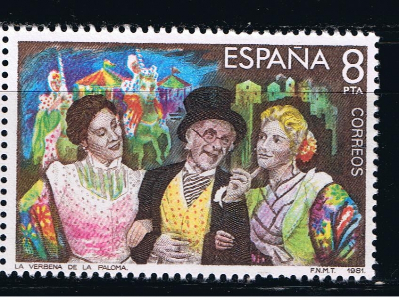 Edifil  2656  Maestros de la Zarzuela.   