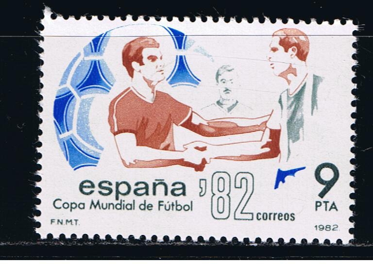 Edifil  2660  Copa Mundial de Fútbol España ´82.  