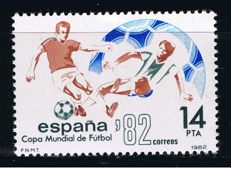 Edifil  2661  Copa Mundial de Fútbol España ´82.  