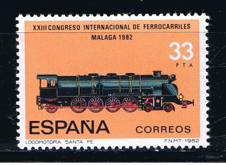 Edifil  2672  XXIII Congreso Internacional de Ferrocarriles.  