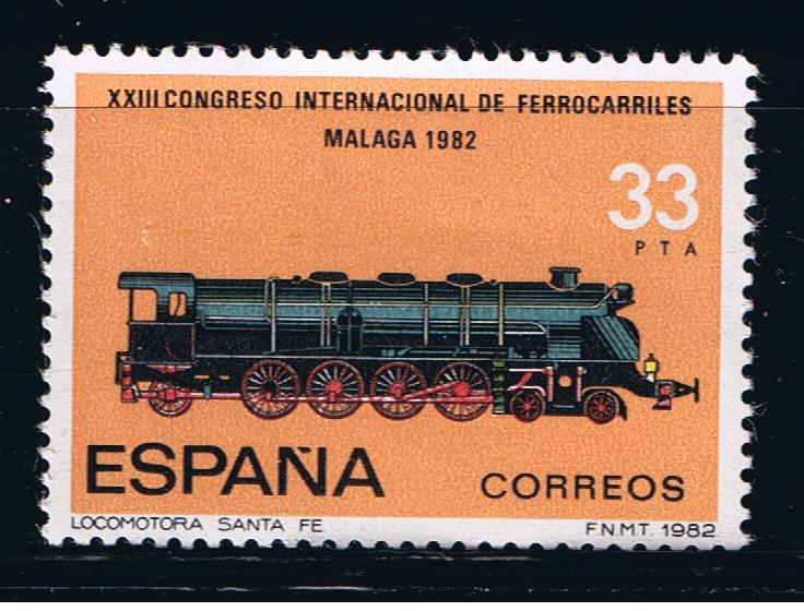 Edifil  2672  XXIII Congreso Internacional de Ferrocarriles.  