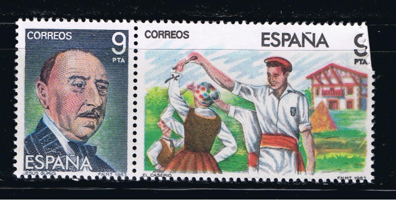 Edifil  2701-702  Maestros de la Zarzuela.  