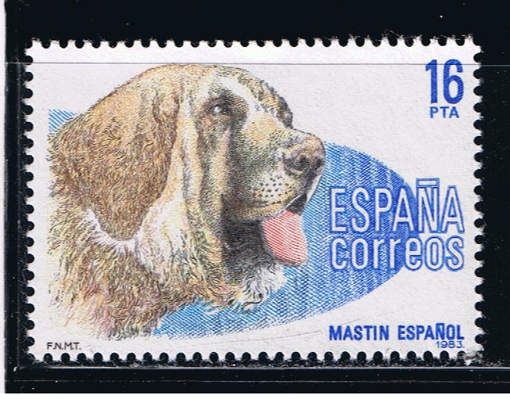 Edifil  2712  Perros de raza españoles.  