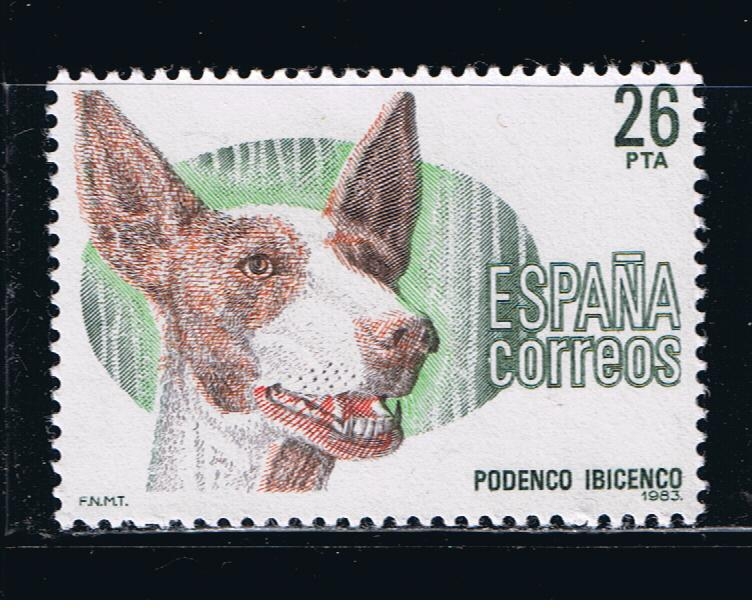 Edifil  2713  Perros de raza españoles.  