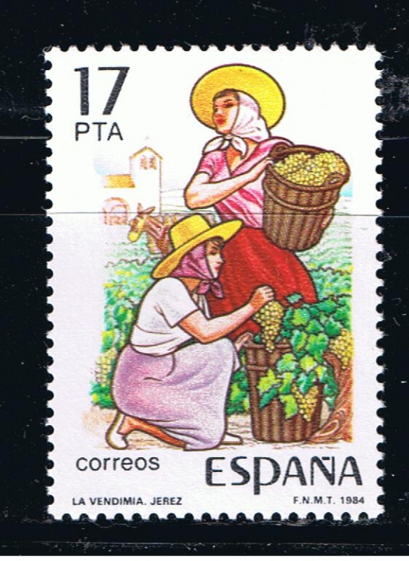 Edifil  2747  Grandes fiestas populares españolas.  