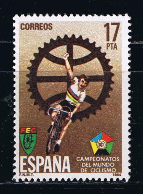 Edifil  2772  Campeonato del Mundo de Ciclismo.  